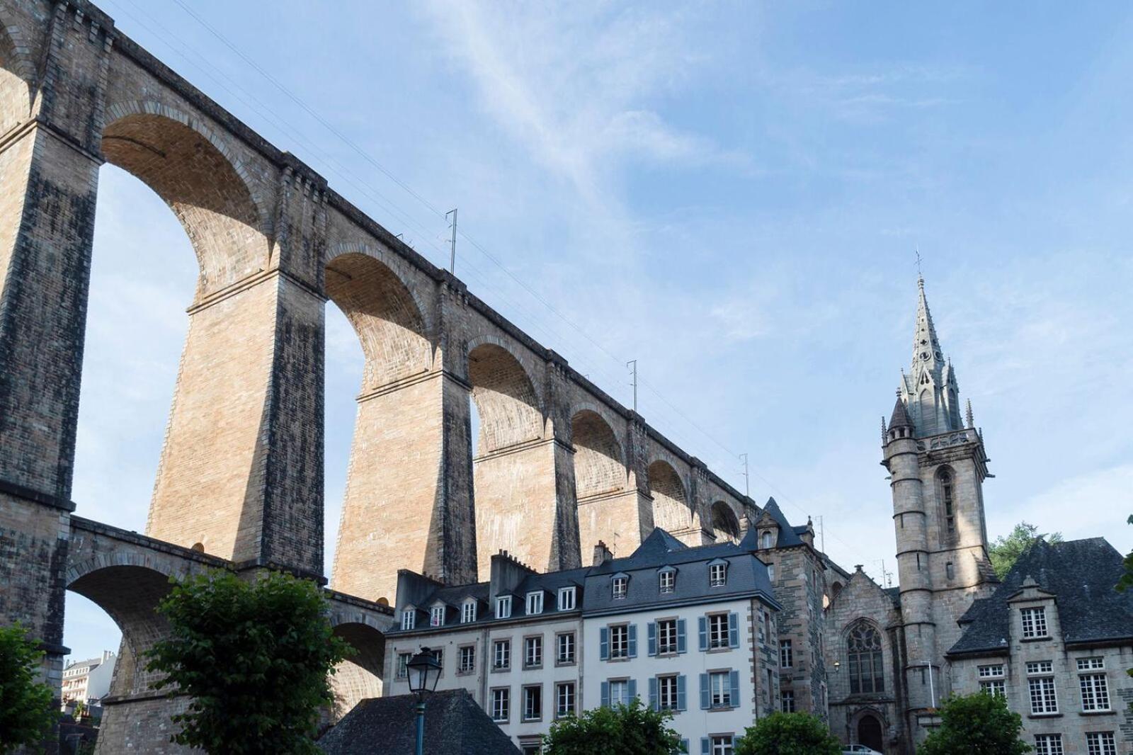 Brit Hotel Confort Morlaix Saint-Martin-des-Champs  Bagian luar foto